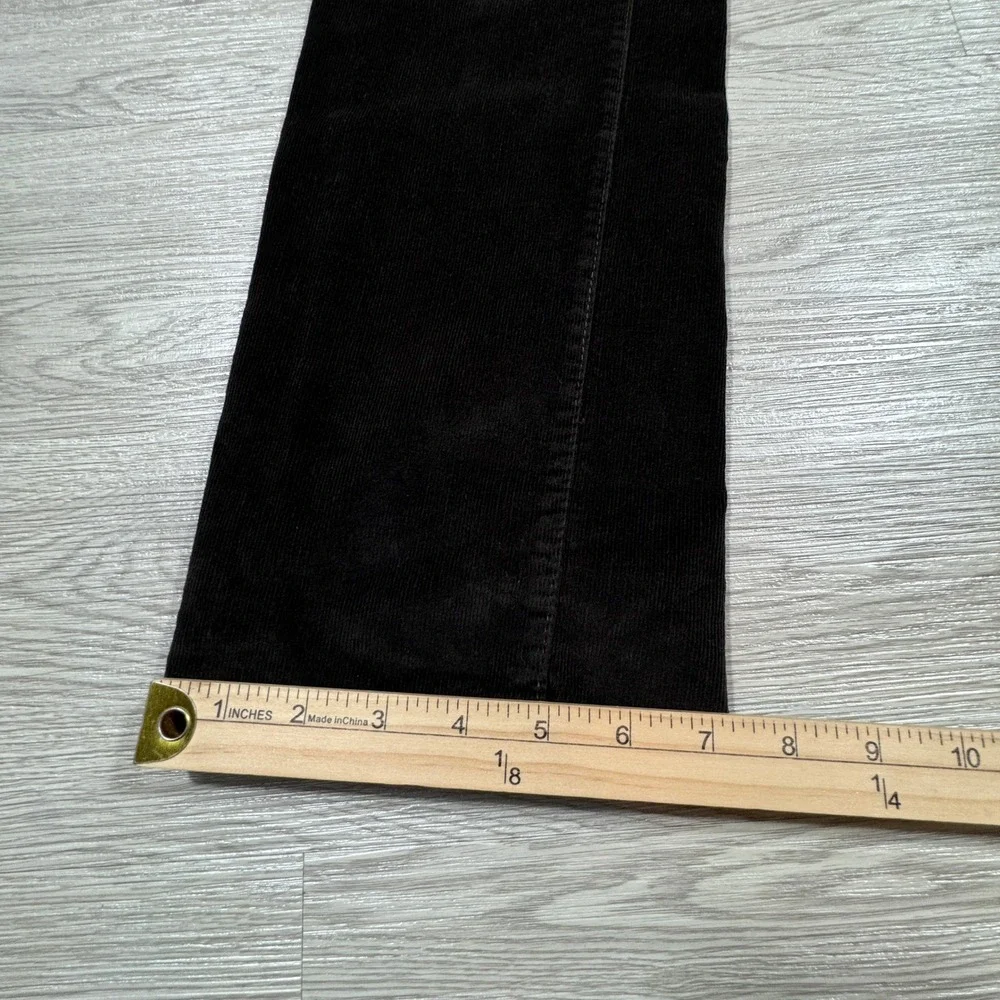 NYDJ Women's Corduroy Pants Marilyn Straight‎ Brown Size 10 Lift Tuck Stretch